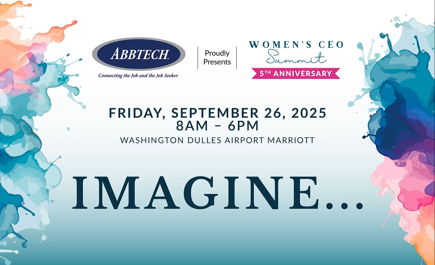 ABBTECH proudly sponsors The Women's CEO Summit